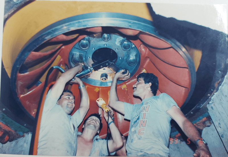 Mantenimiento mayor de la Unidad 3, 1993