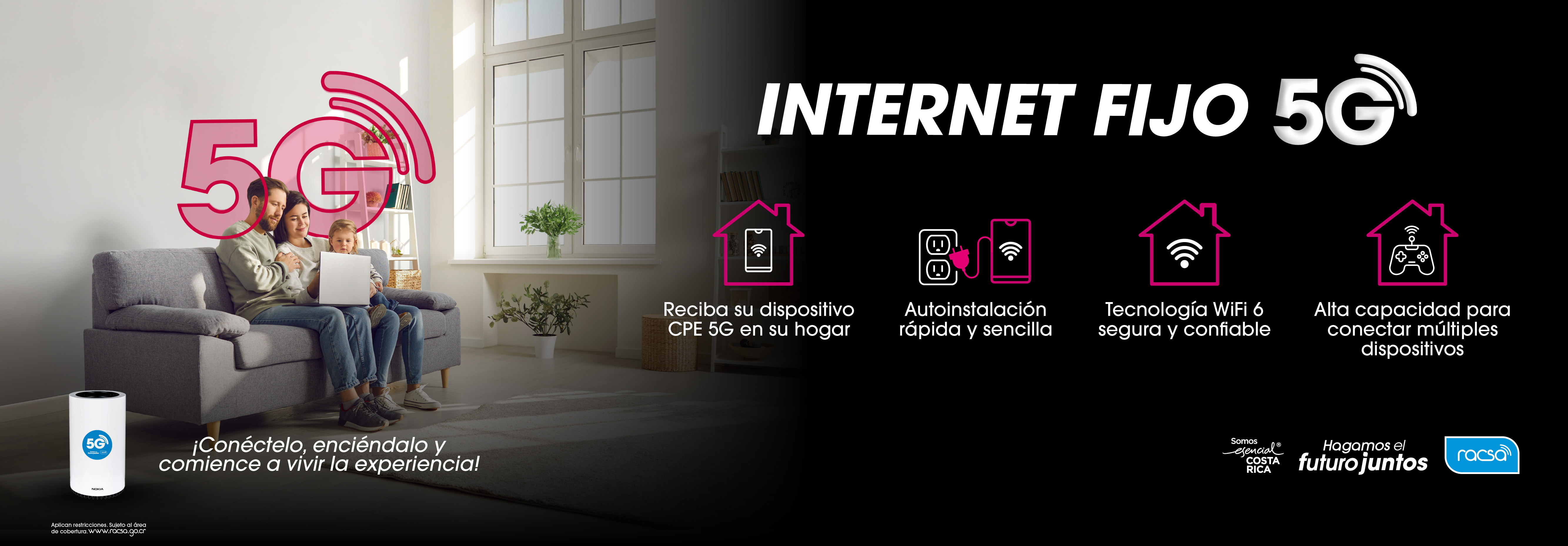 Racsa internet 5G